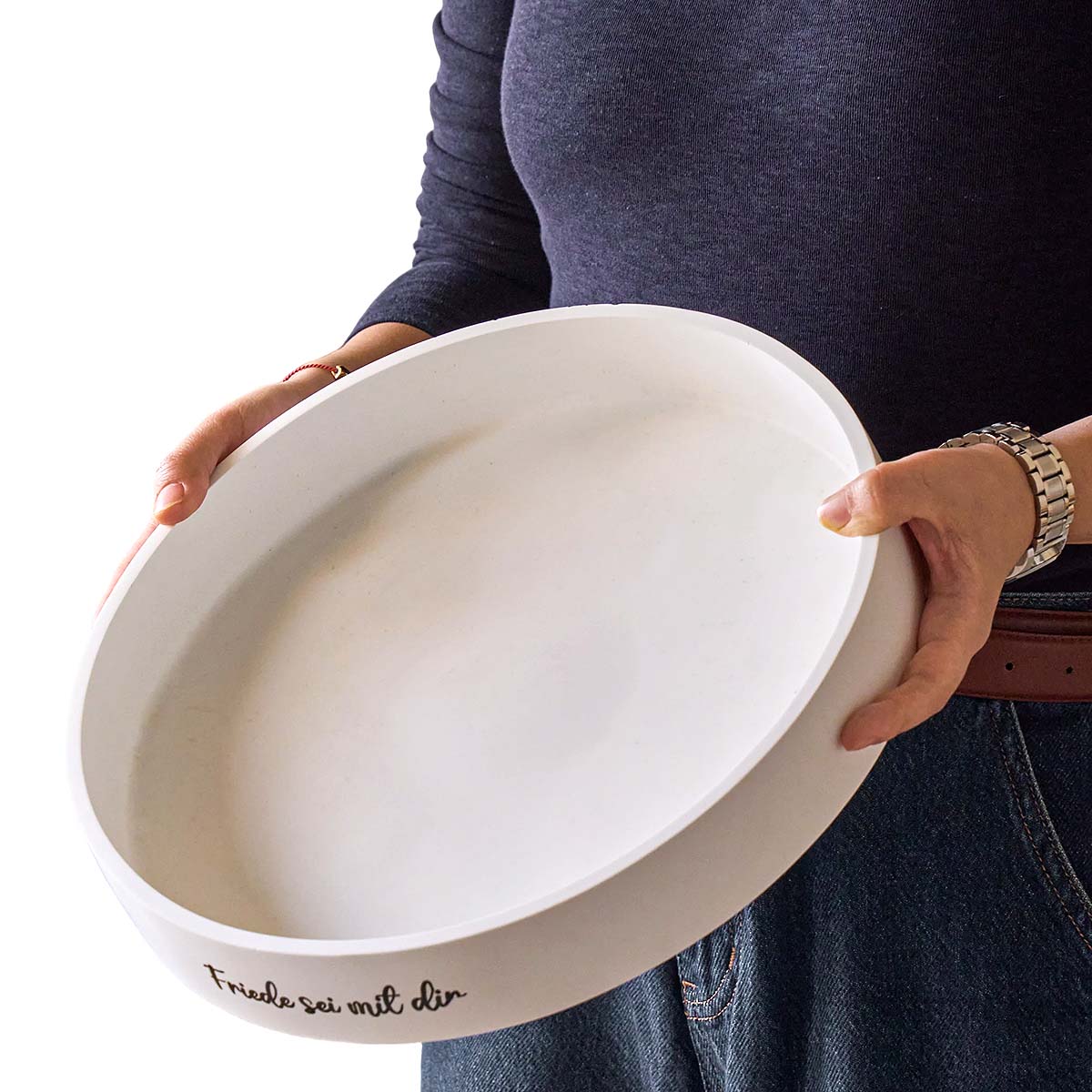 Potsticker Mold - Concrete Round Candle Bowl Vessel Silicone