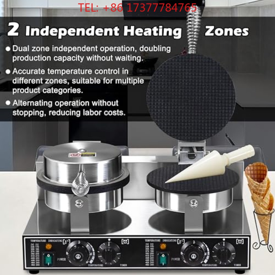 Waffle Cone Maker Commercial 2 - đánh giá và giá Waffle Cone Maker