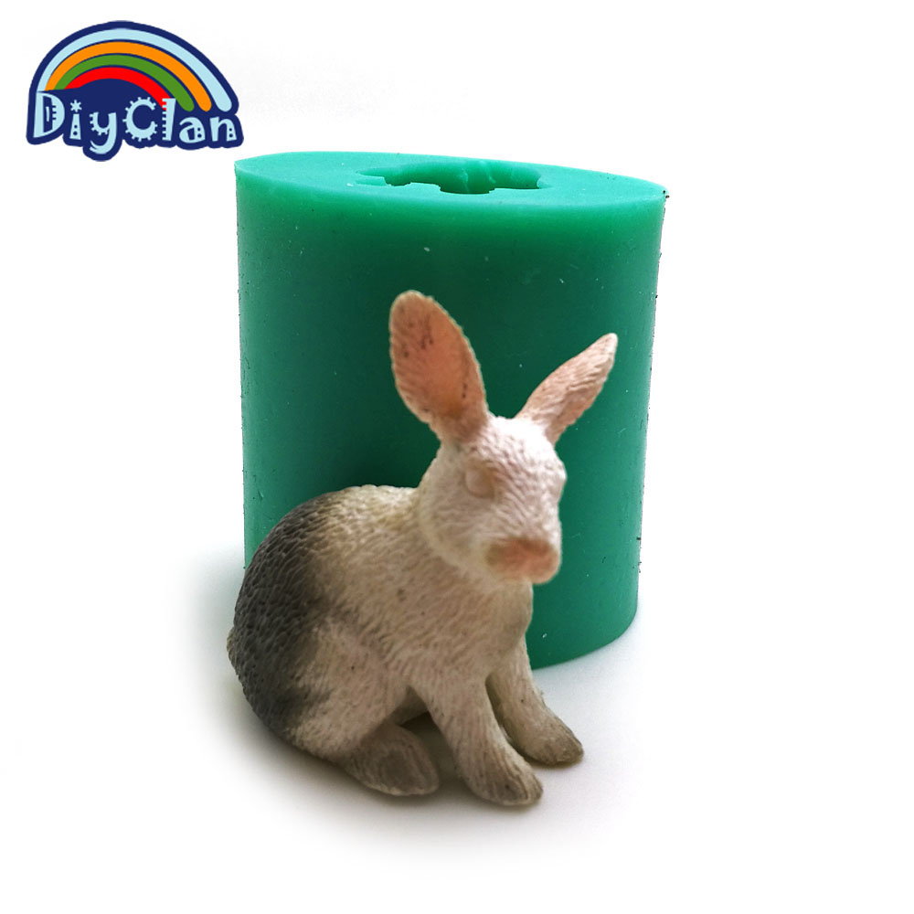 3D Mô Phỏng Thỏ Khuôn Silicon  - đánh giá và giá Bunny Cake Mold