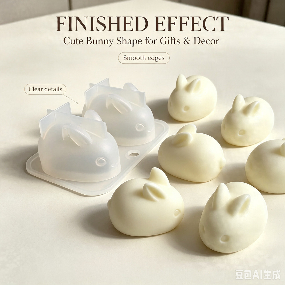 3D Mini Rabbit Silicone Mold F - đánh giá và giá Bunny Cake Mold