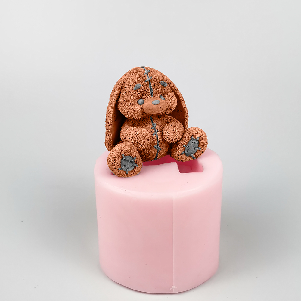 Silicone Mold 3D Cute Cartoon  - đánh giá và giá Bunny Cake Mold