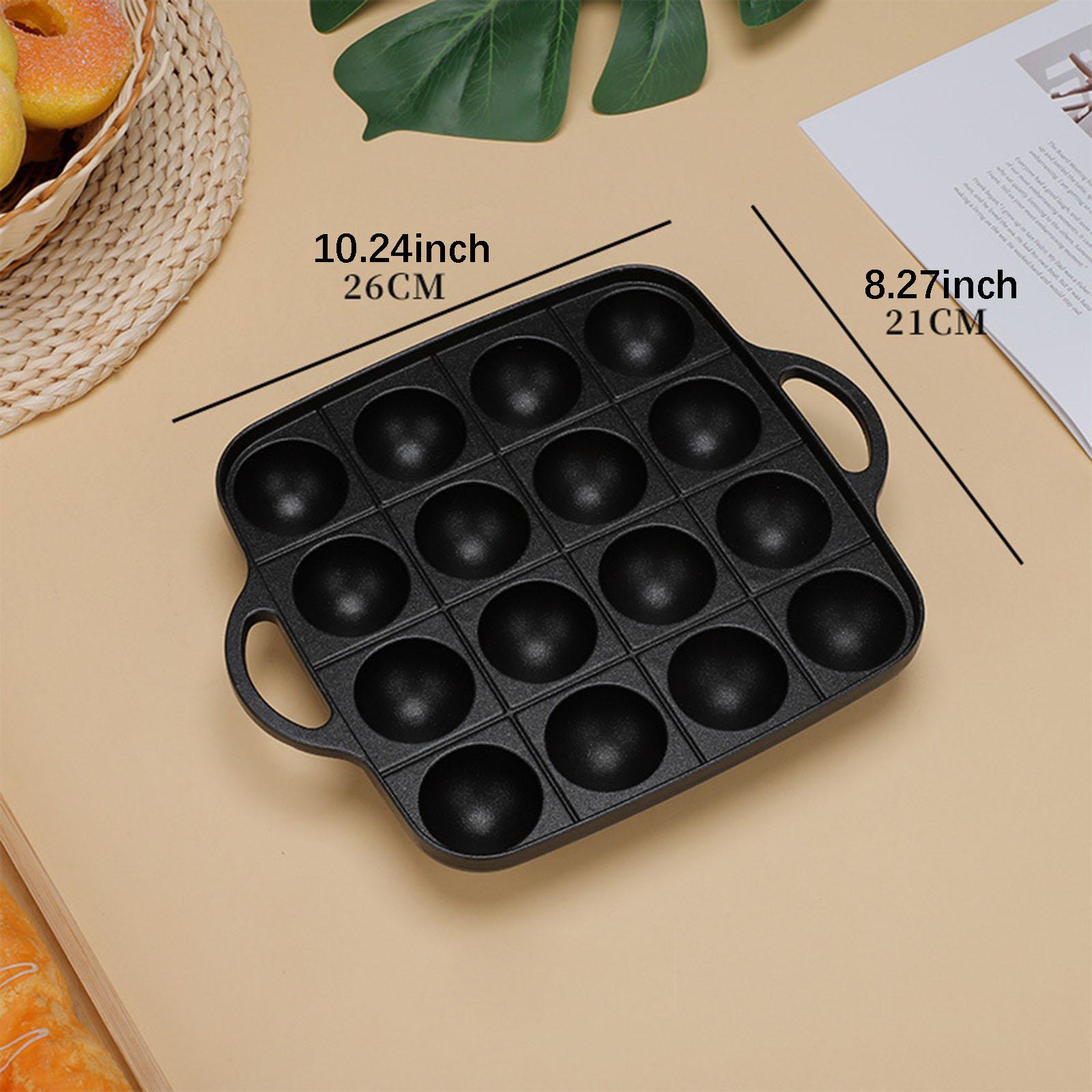 Takoyaki Grill Pan 16 Cavities - đánh giá và giá Takoyaki Grill Plate