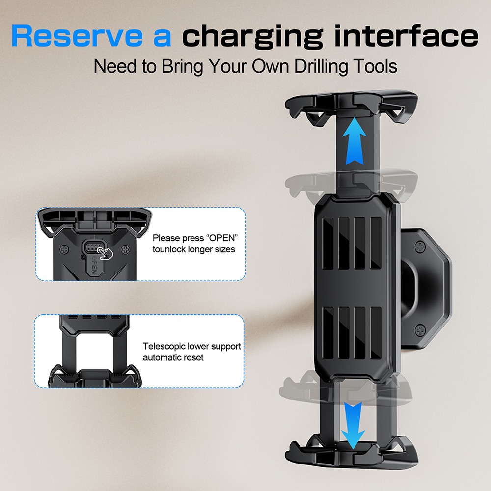 Wall Mount Phone Holder Tablet - đánh giá và giá Taco Stand Holder