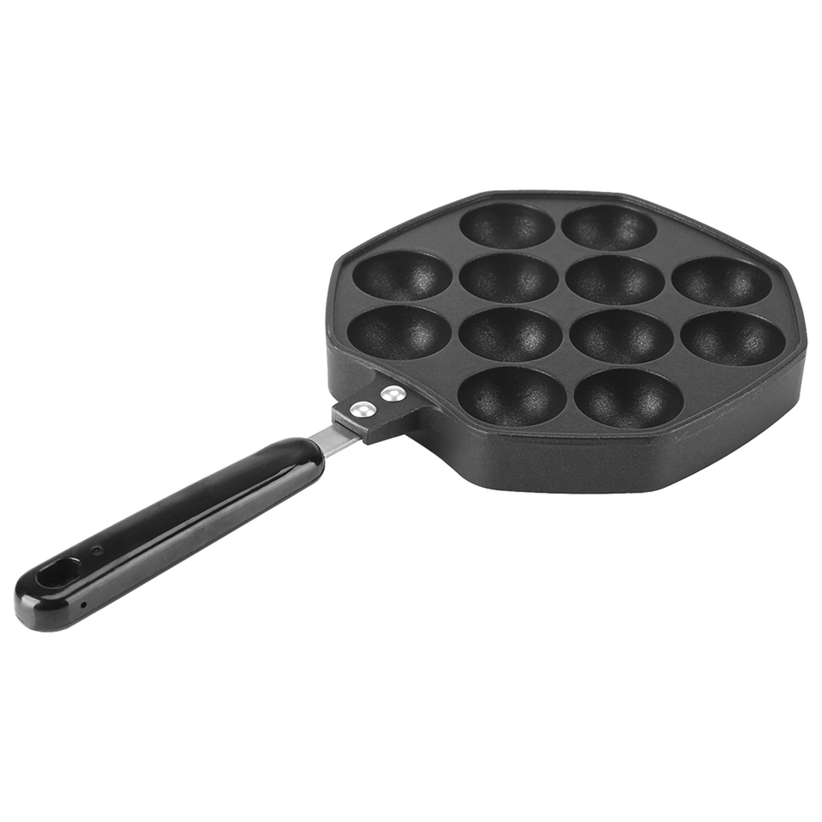 12 Cavities Aluminum NOn stick - đánh giá và giá Takoyaki Grill Plate