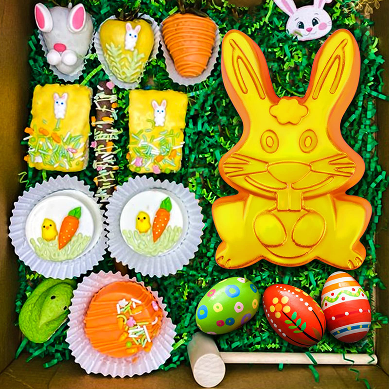 Easter Bunny Chocolate Silicon - đánh giá và giá Bunny Cake Mold