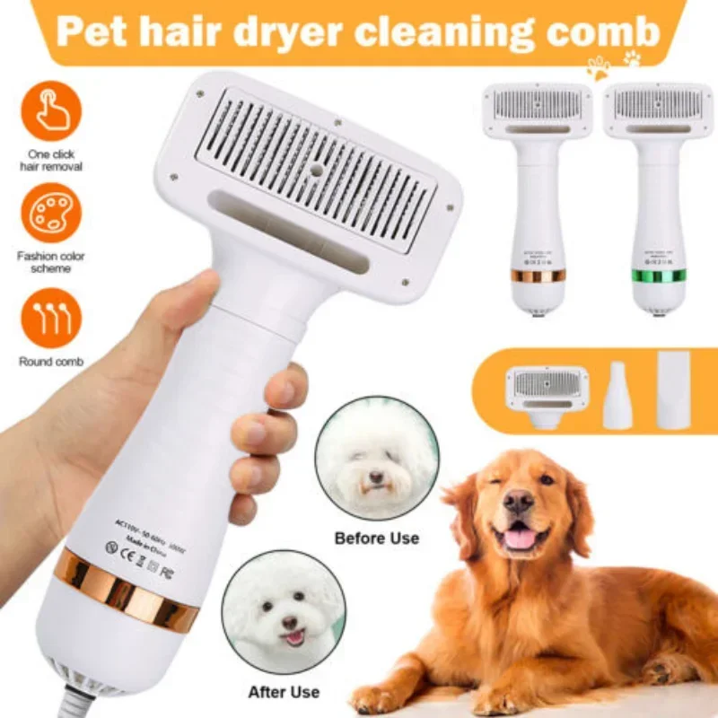 2-In-1 Pet Dog Dryer Quiet Dog - đánh giá và giá Hot Dog Press