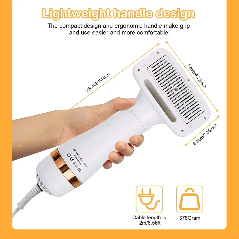 2-In-1 Pet Dog Dryer Quiet Dog - đánh giá và giá Hot Dog Press