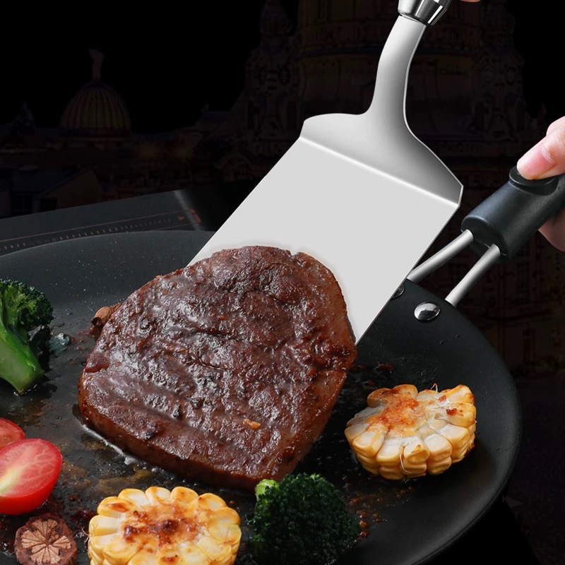 Stainless Steel Frying Spatula - đánh giá và giá Okonomiyaki Spatula