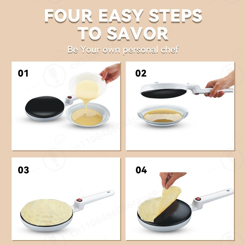 Household Mini Crepe Maker Pan - đánh giá và giá Spring Roll Wrapper