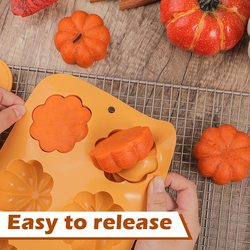 Pumpkin Cake Mold Silicone Pum - đánh giá và giá Donut Mold Silicone