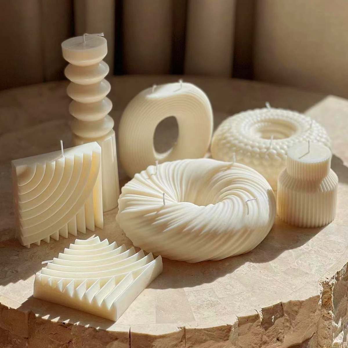 Lớn Hình Donut Nến Silicon Khu - đánh giá và giá Donut Mold Silicone