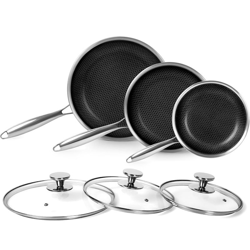 Stainless Steel Frying Pan wit - đánh giá và giá Egg Waffle Pan