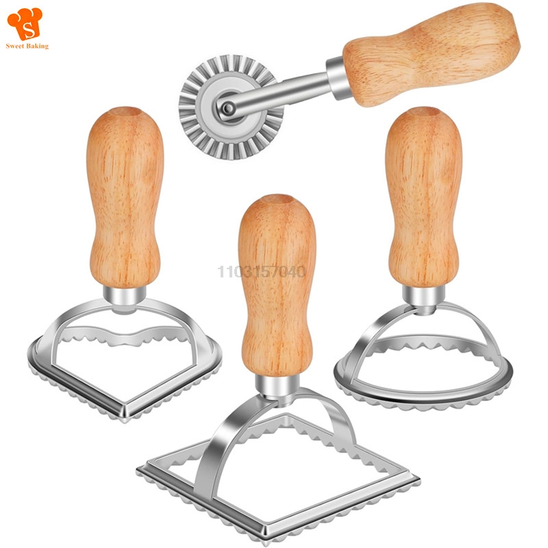 3/4Pcs Manual Pasta Molds Set  - đánh giá và giá Dumpling Press Set