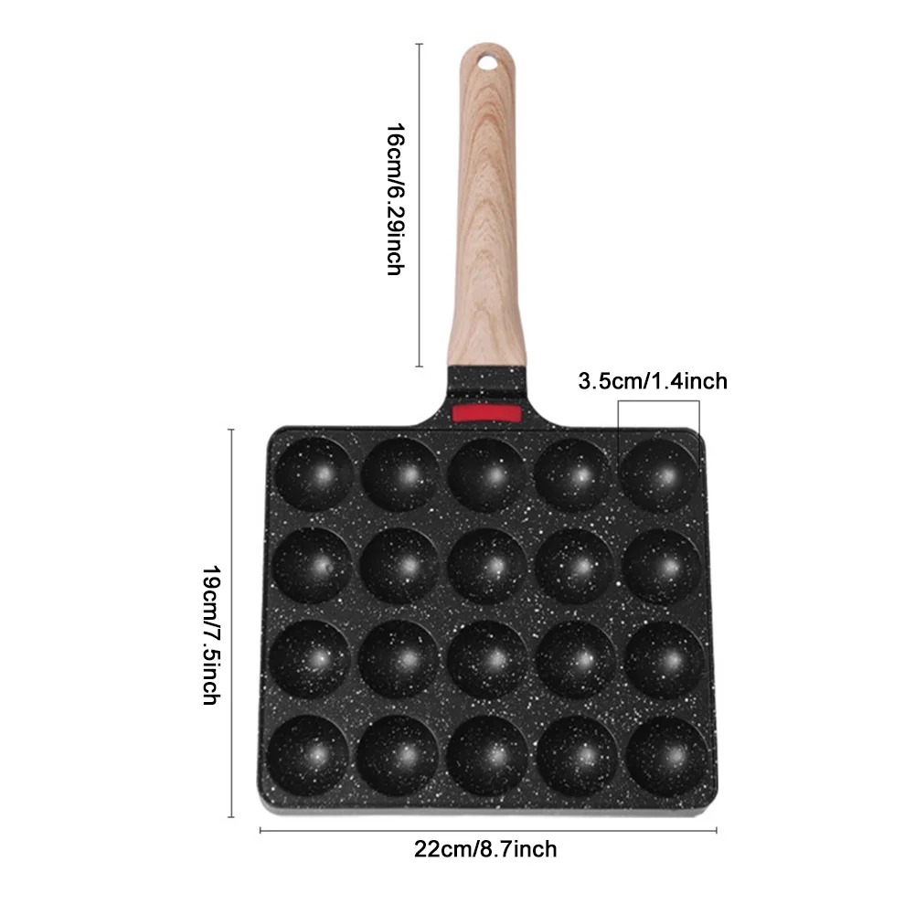 Takoyaki Pan 20 Molds Takoyaki - đánh giá và giá Takoyaki Grill Plate
