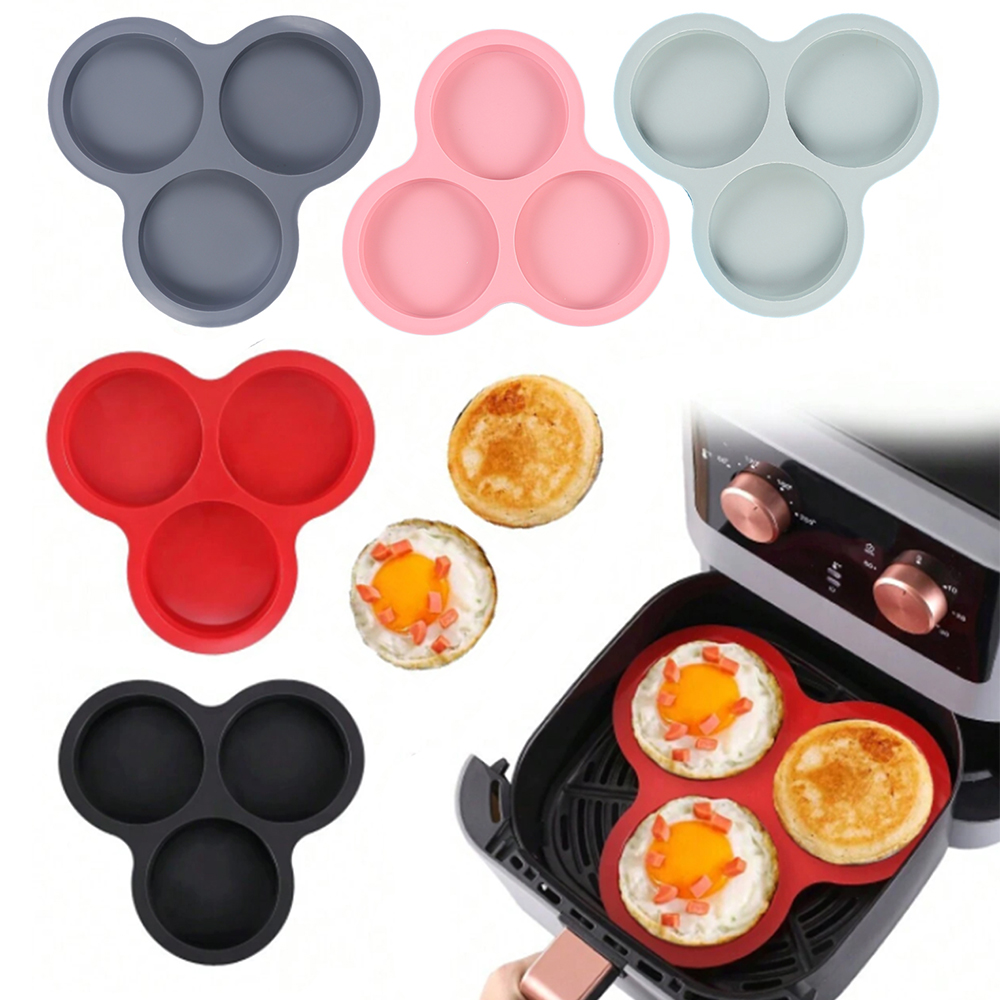 Silicone Egg Mold Air Fryer Eg - đánh giá và giá Egg Waffle Pan