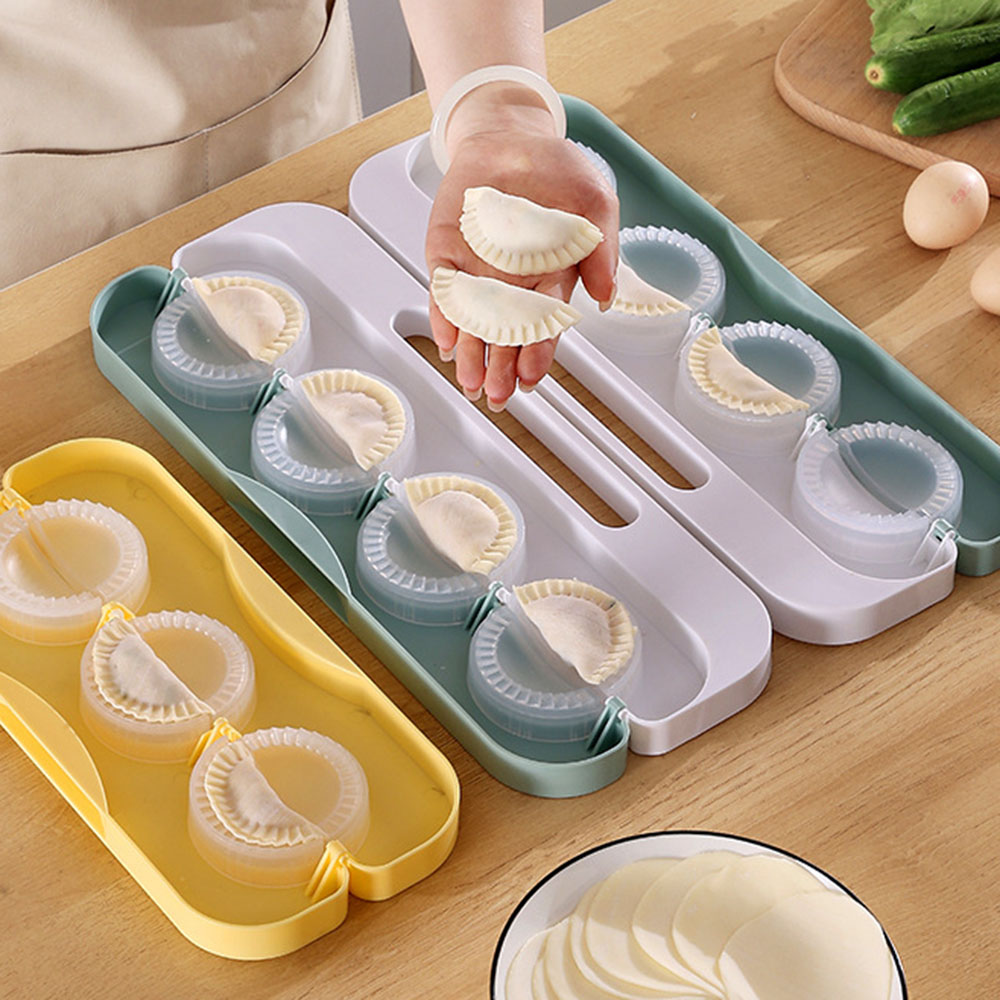 DIY Dumpling Maker 8-Grid Pres - đánh giá và giá Dumpling Press Set