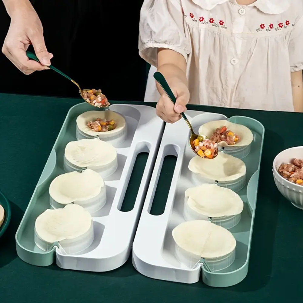 DIY Dumpling Maker 8-Grid Pres - đánh giá và giá Dumpling Press Set