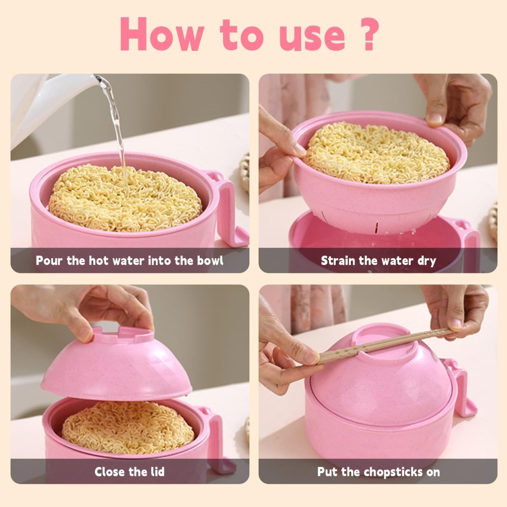 Microwave Ramen Bowl 6-Piece S - đánh giá và giá Dim Sum Basket
