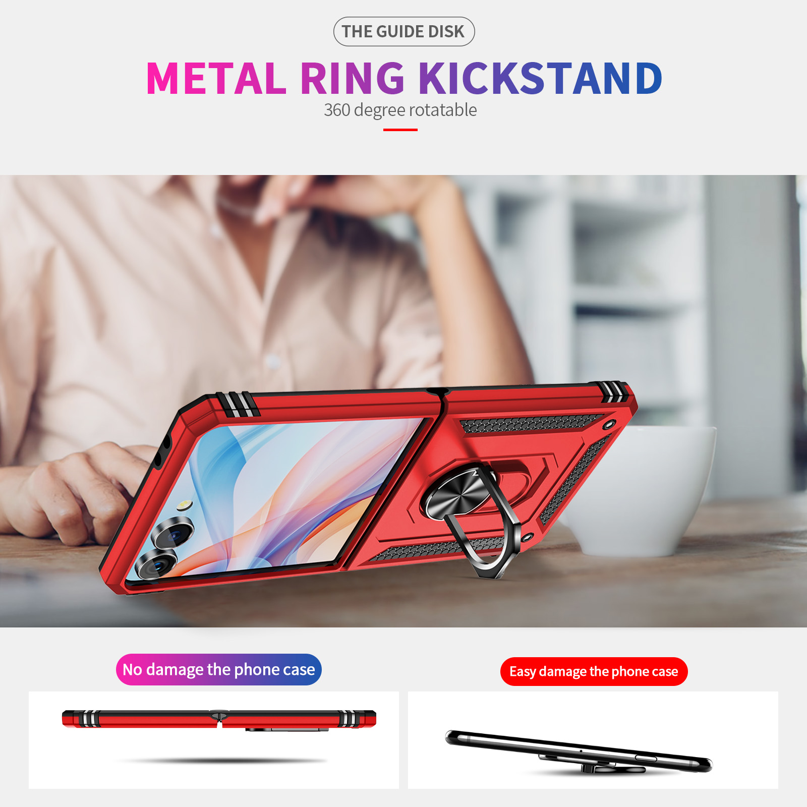 Military-grade Shockproof Phon - đánh giá và giá Taco Stand Holder