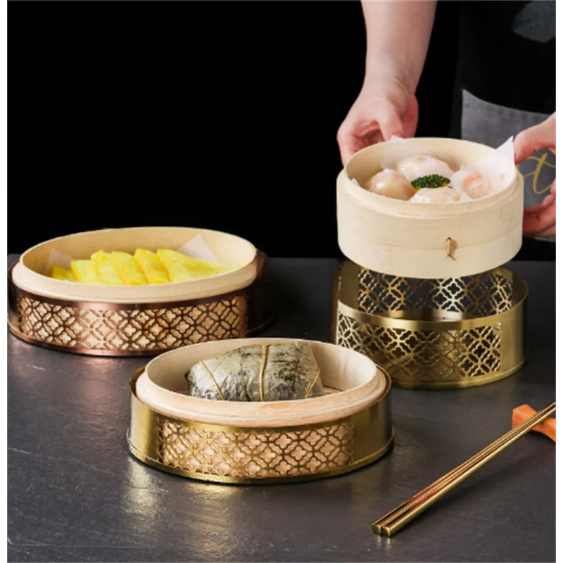 Chinese Bamboo Dimsum Lid Dump - đánh giá và giá Bao Steamer Bamboo