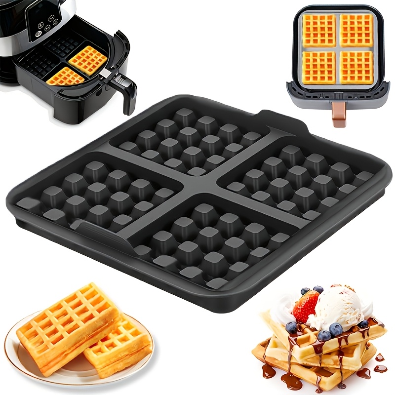 Square Waffle Mold, Non-Stick  - đánh giá và giá Mini Pancake Griddle