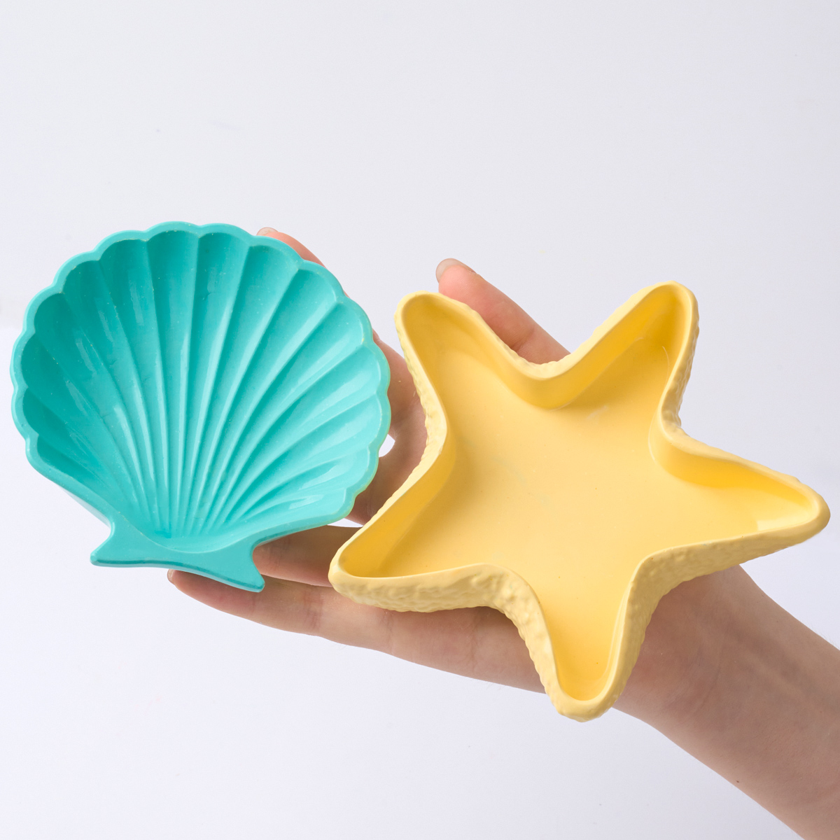 DIY Concrete Starfish Starage  - đánh giá và giá Potsticker Mold