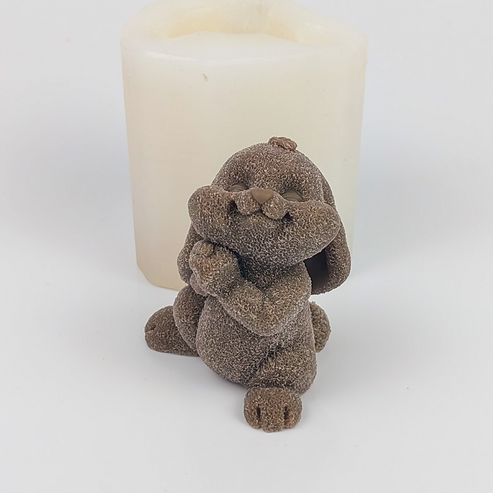 Praying Rabbit Moulds Soap Mol - đánh giá và giá Bunny Cake Mold