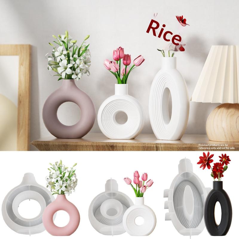 New Nordic Donut Shape Vase Si - đánh giá và giá Donut Mold Silicone