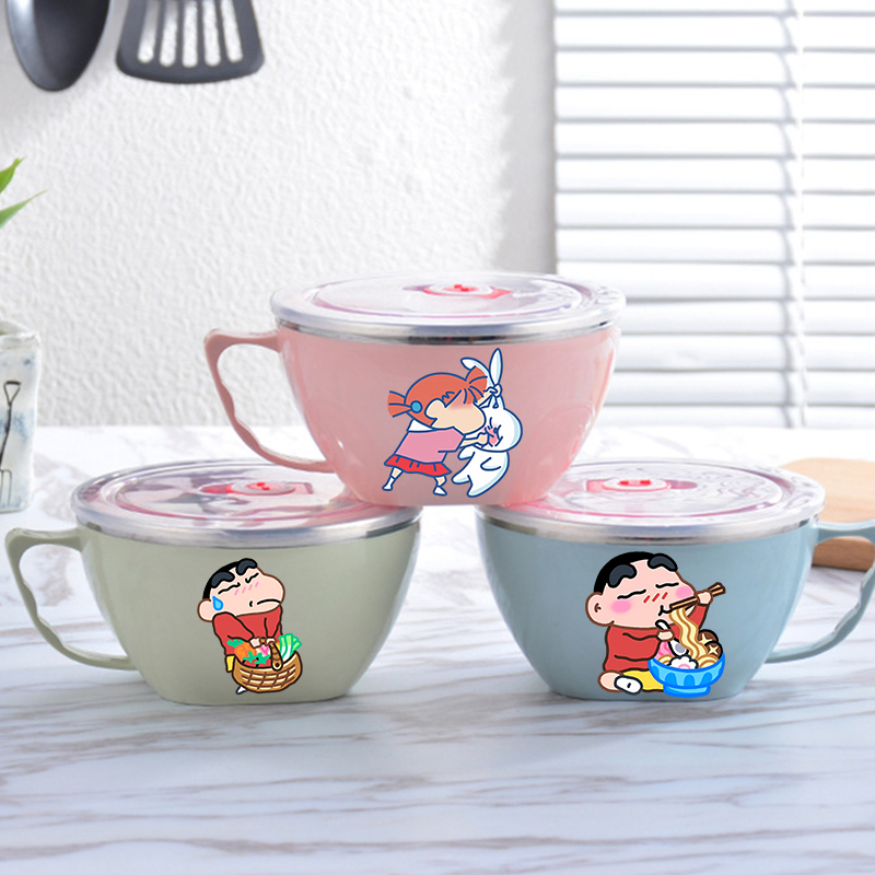 Crayon Shin-chan Noodle Bowl L - đánh giá và giá Dim Sum Basket
