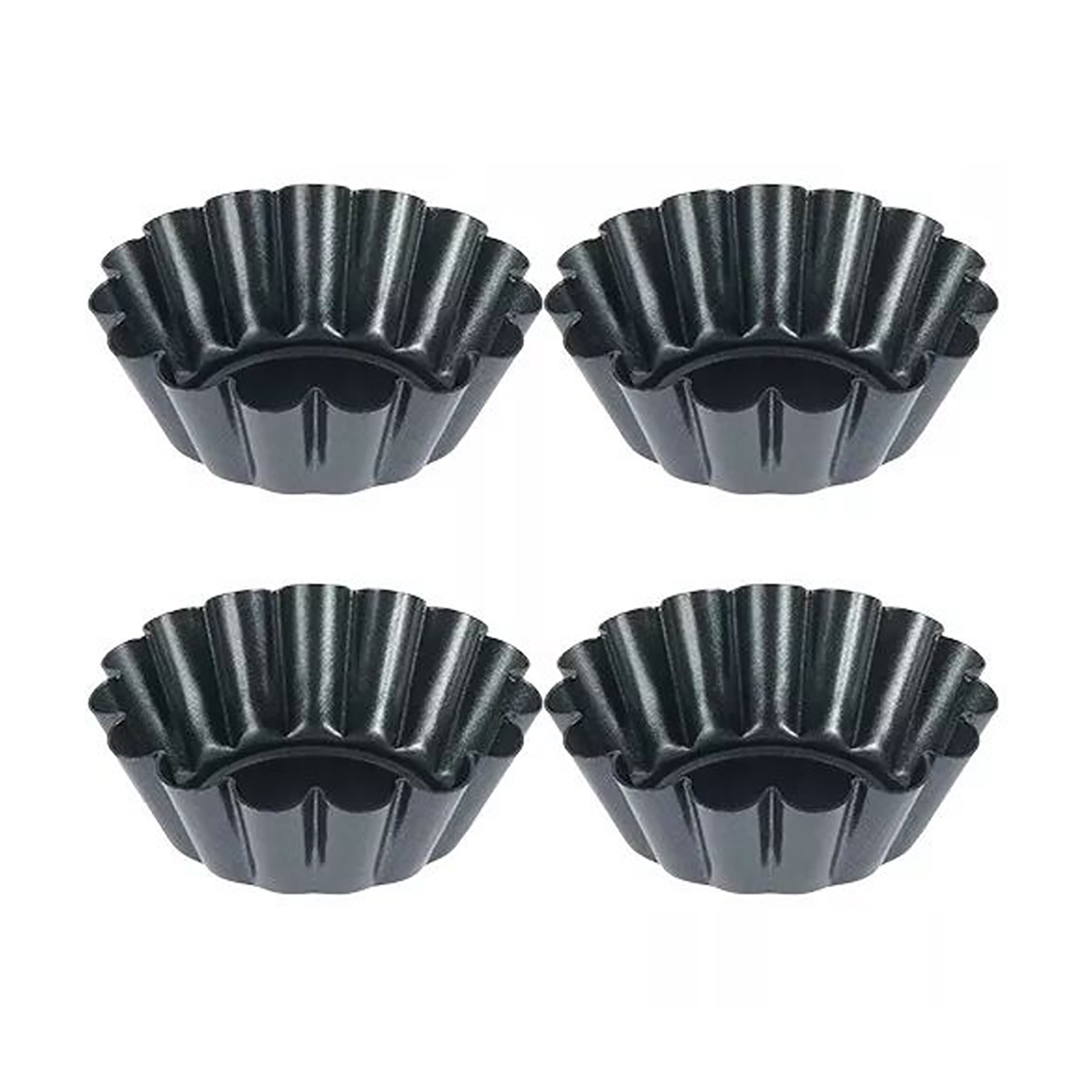 4PCS Mini Round Nonstick Tart  - đánh giá và giá Egg Waffle Pan