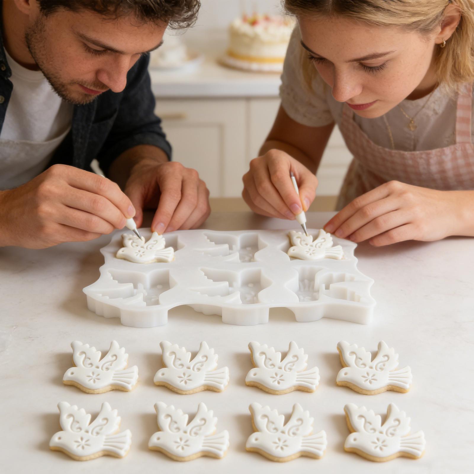 Bird Shape Silicone Mold 6-Cav - đánh giá và giá Potsticker Mold