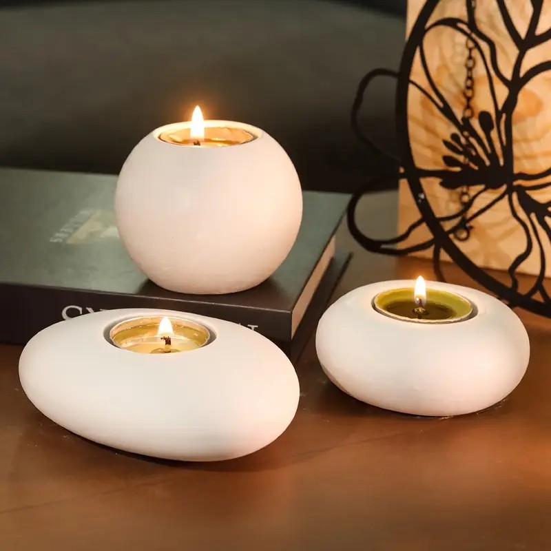 Tealight Candle Holder Resin S - đánh giá và giá Potsticker Mold