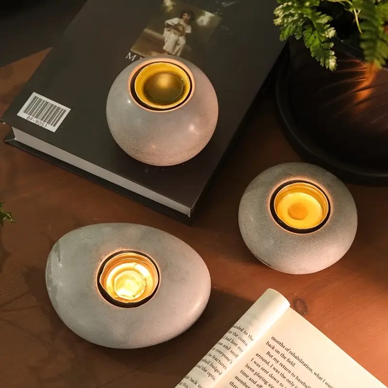 Tealight Candle Holder Resin S - đánh giá và giá Potsticker Mold