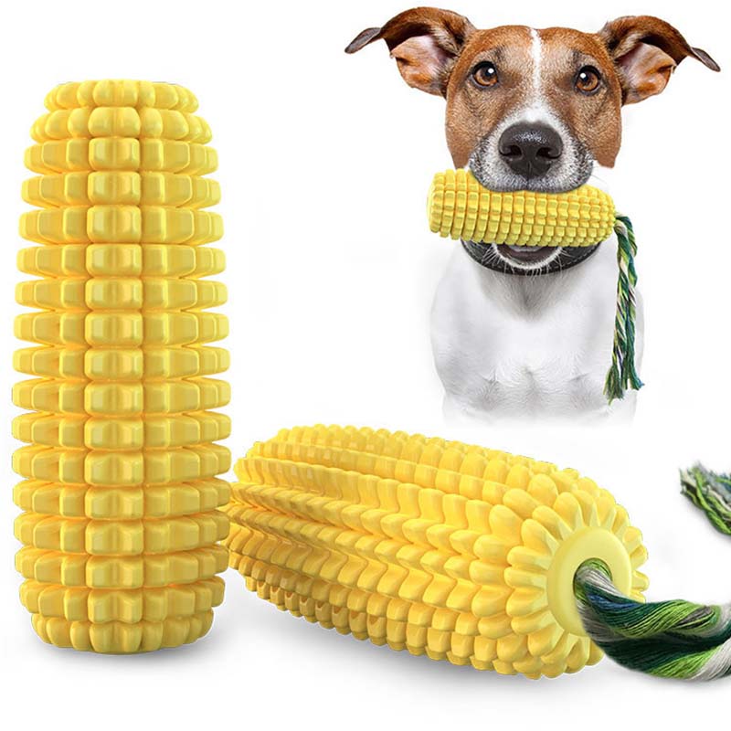 Corn Shape Squeaky Dog Toy Dur - đánh giá và giá Corn Dog Stick