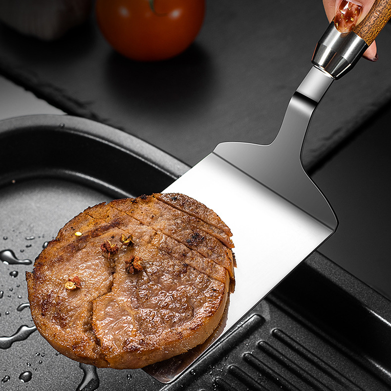 304 Stainless Steel Steak Spat - đánh giá và giá Okonomiyaki Spatula