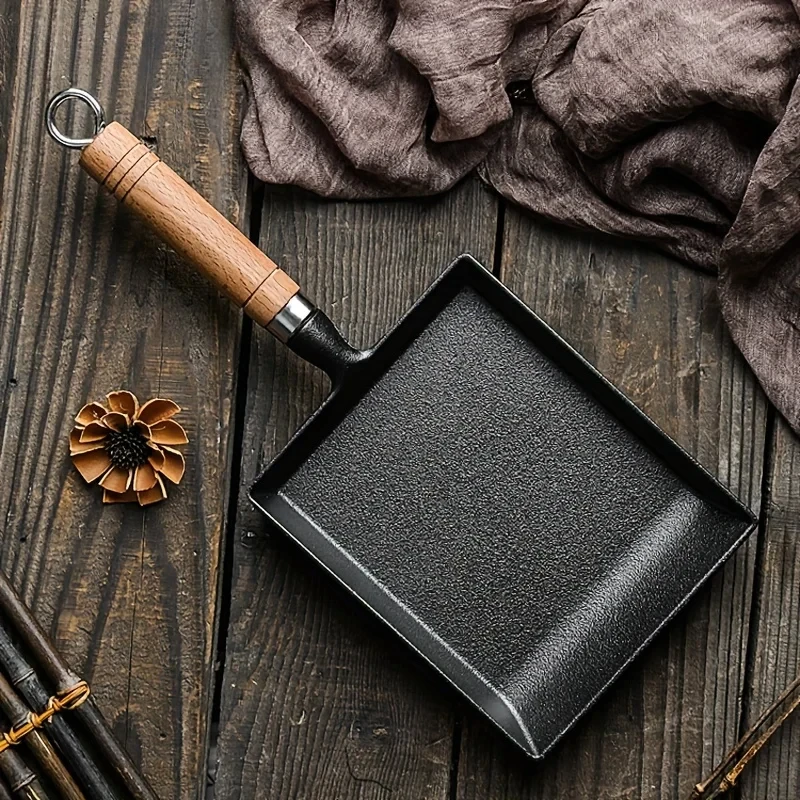 1Pc Japanese Cast Iron Pan Fry - đánh giá và giá Mini Pancake Griddle