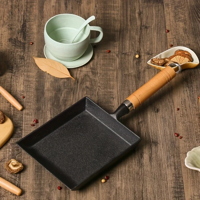 1Pc Japanese Cast Iron Pan Fry - đánh giá và giá Mini Pancake Griddle