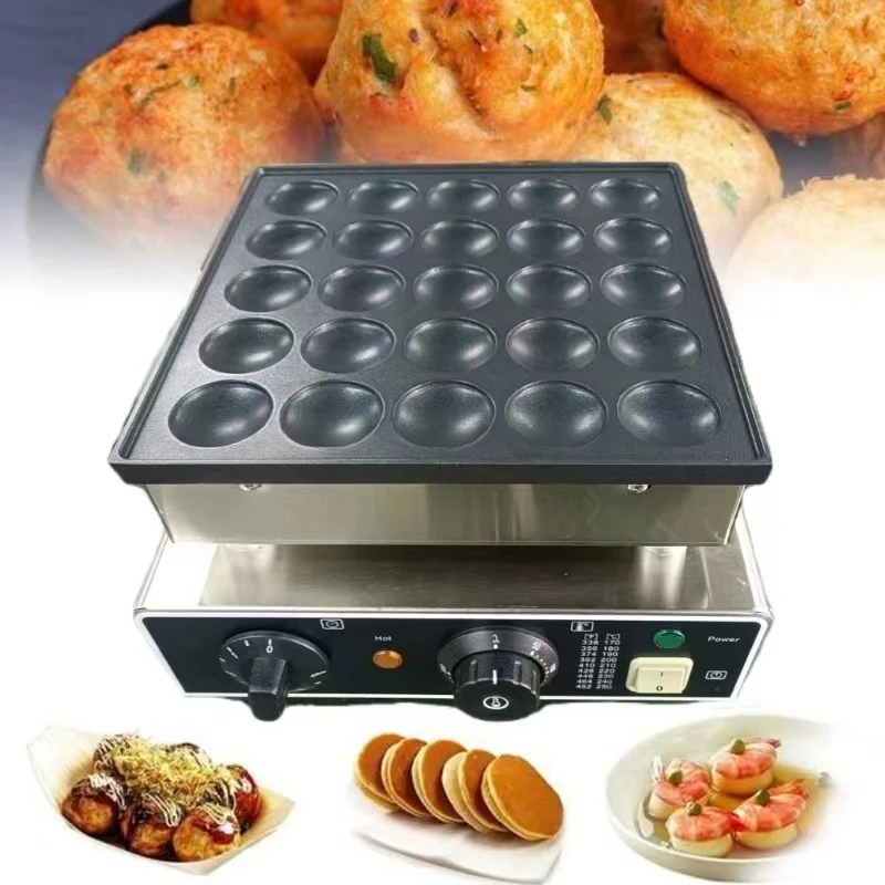 Commercial Snack Fishball Barb - đánh giá và giá Takoyaki Grill Plate