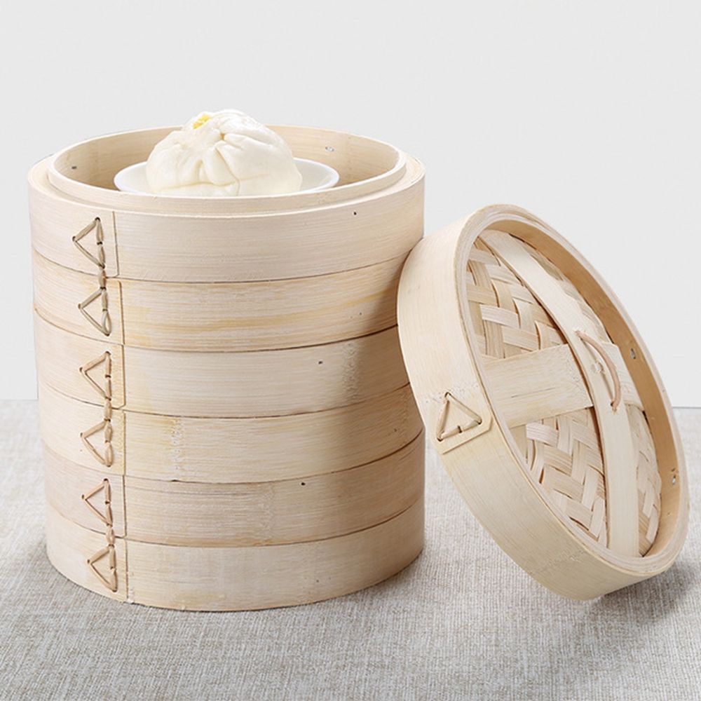 Handle Steam Basket Makes Tast - đánh giá và giá Bao Steamer Bamboo