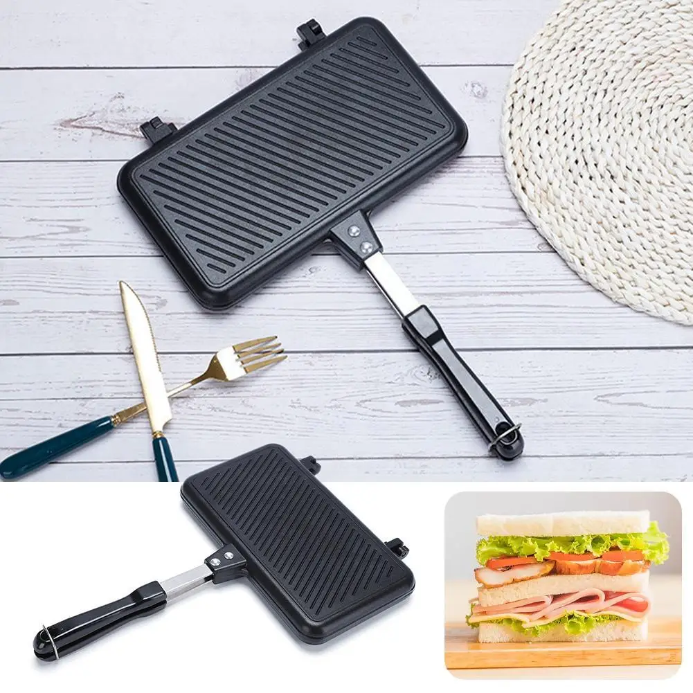 Double-Sided Frying Pan Non-St - đánh giá và giá Mini Pancake Griddle