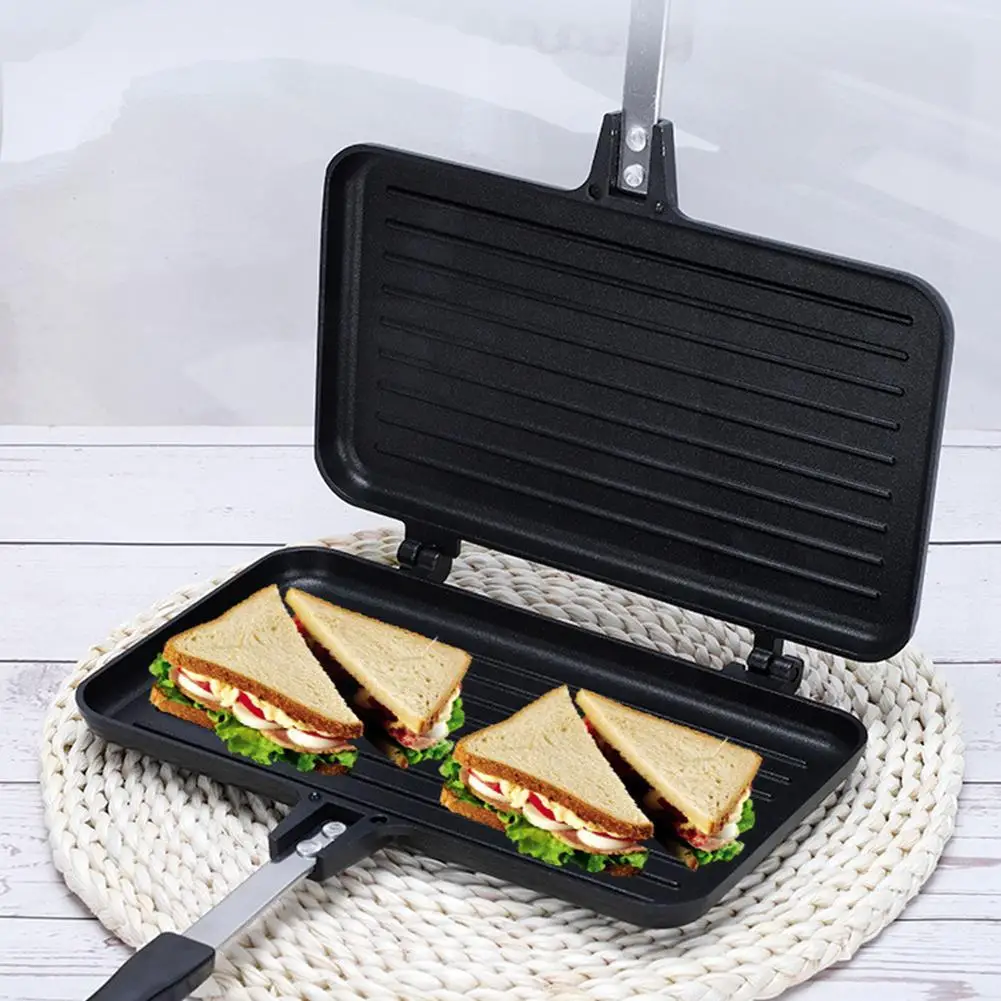 Double-Sided Frying Pan Non-St - đánh giá và giá Mini Pancake Griddle