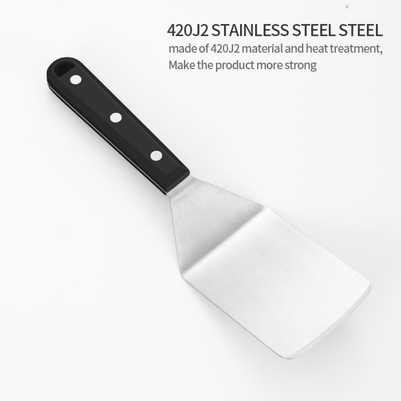 stainless steel Griddle spatul - đánh giá và giá Okonomiyaki Spatula