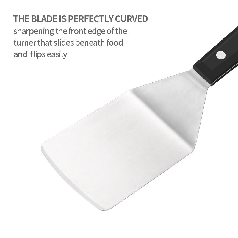 stainless steel Griddle spatul - đánh giá và giá Okonomiyaki Spatula