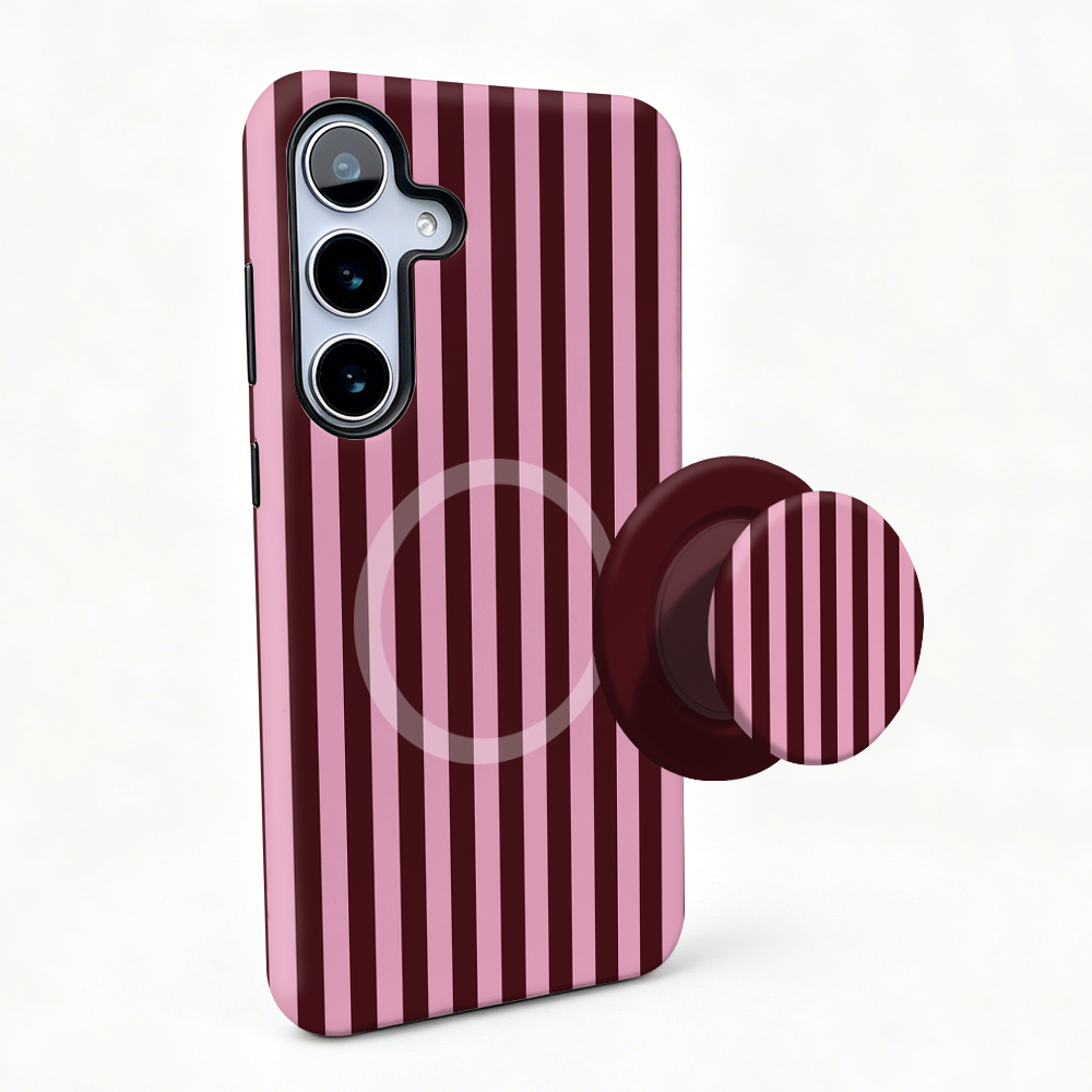 Stripe Magnetic Case For Samsu - đánh giá và giá Taco Stand Holder