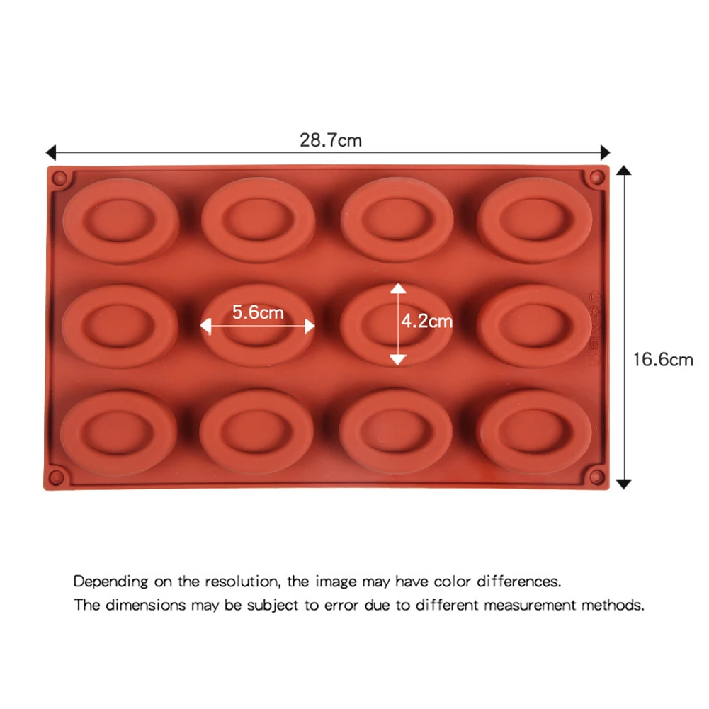 Flexible 12 Cavity Silicone Do - đánh giá và giá Donut Mold Silicone