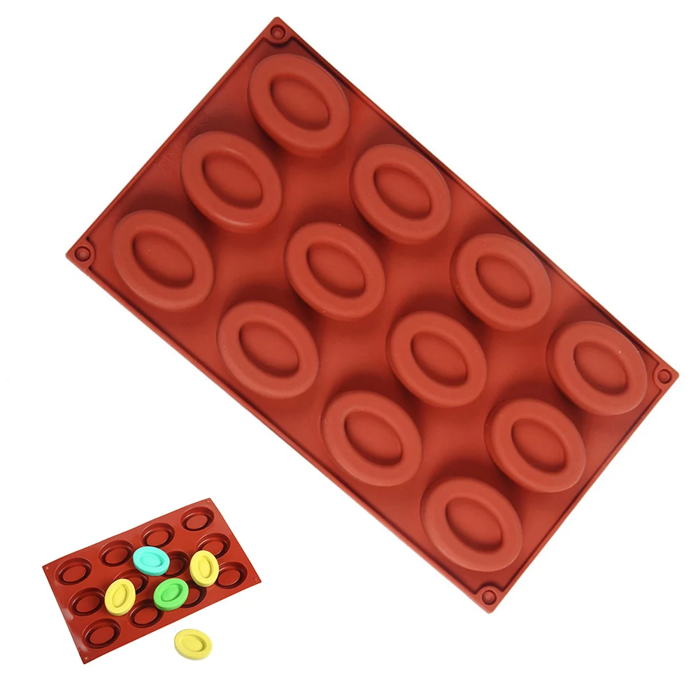 Flexible 12 Cavity Silicone Do - đánh giá và giá Donut Mold Silicone