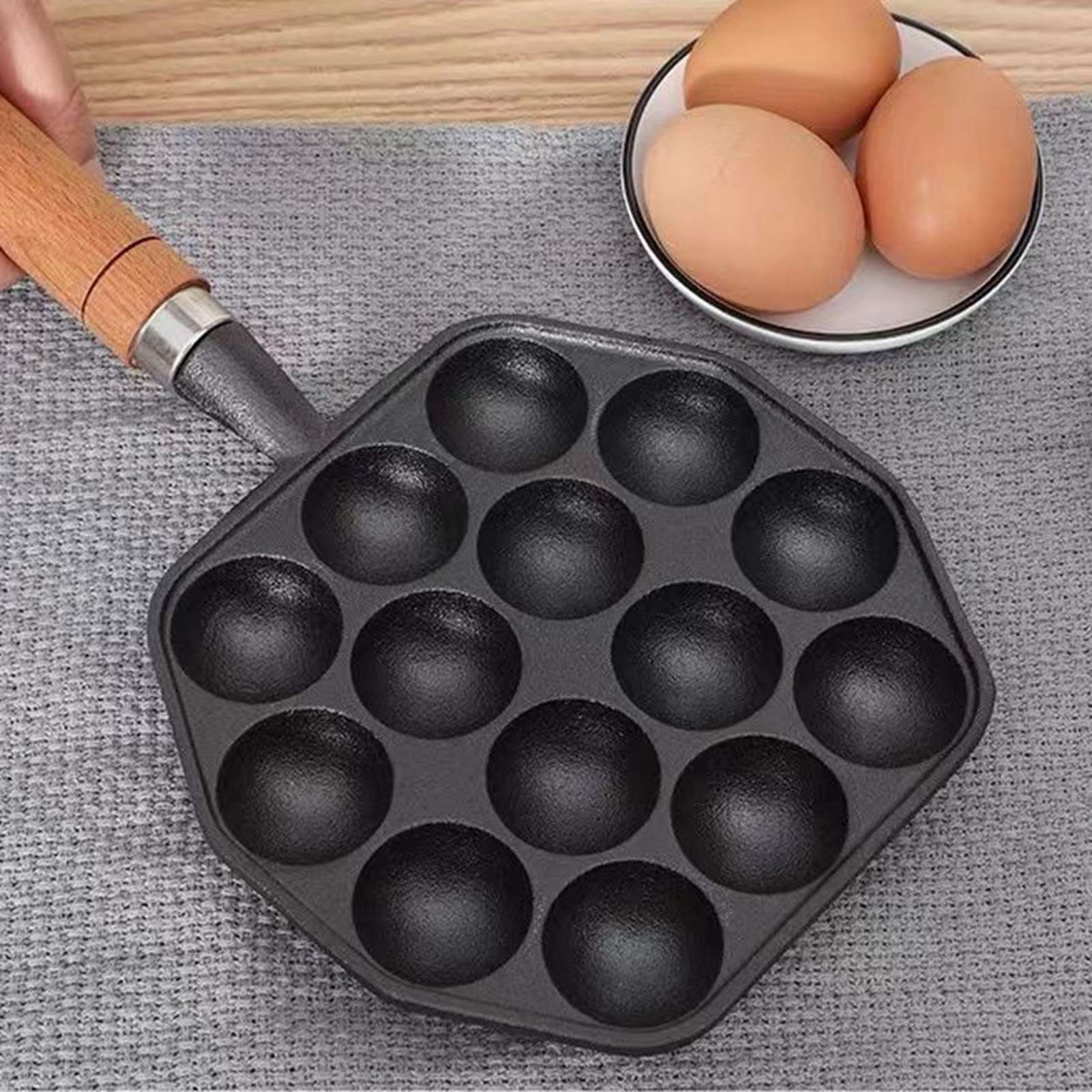 Takoyaki Grill Pan Easy To Cle - đánh giá và giá Takoyaki Grill Plate