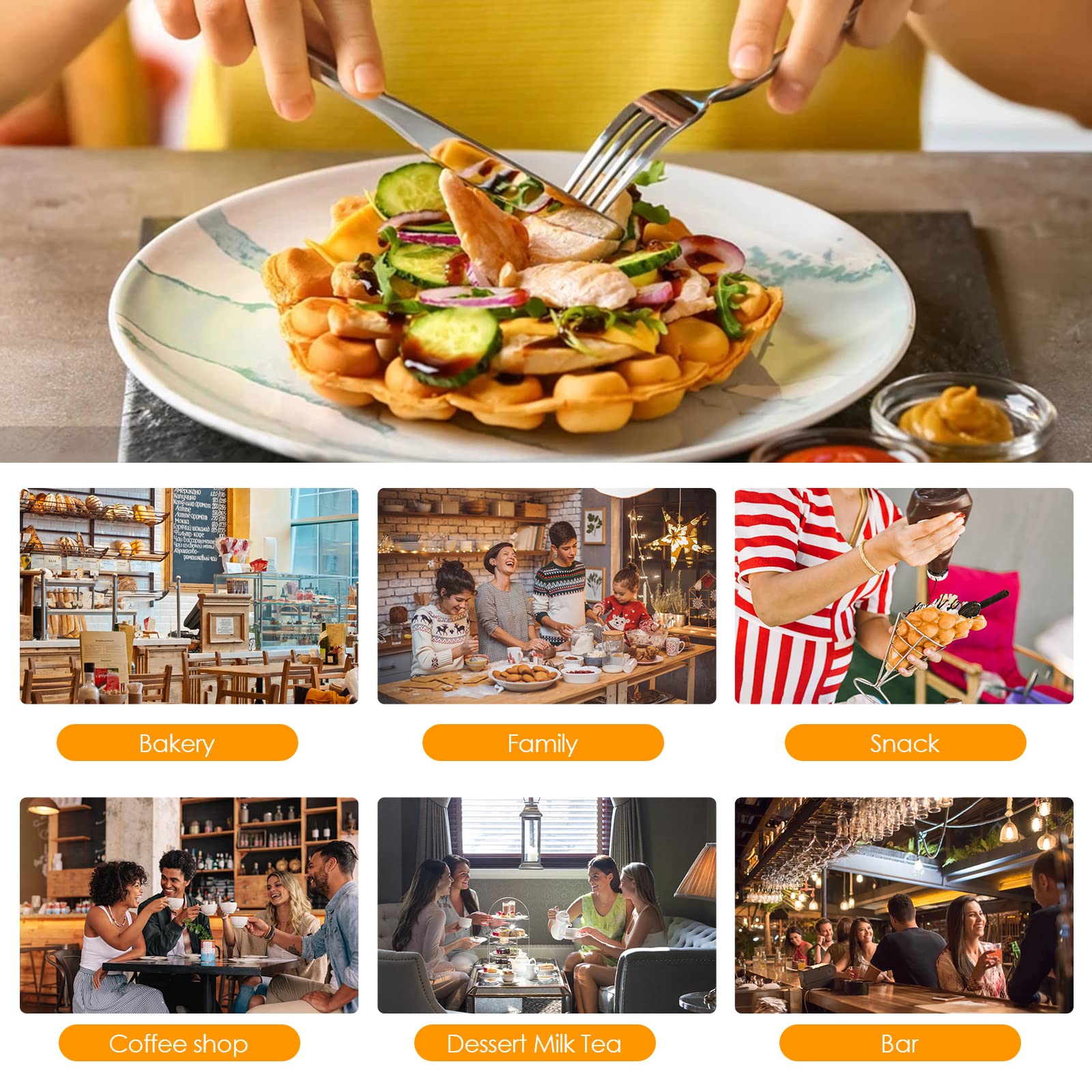 New Household Electric Non-Sti - đánh giá và giá Waffle Cone Maker