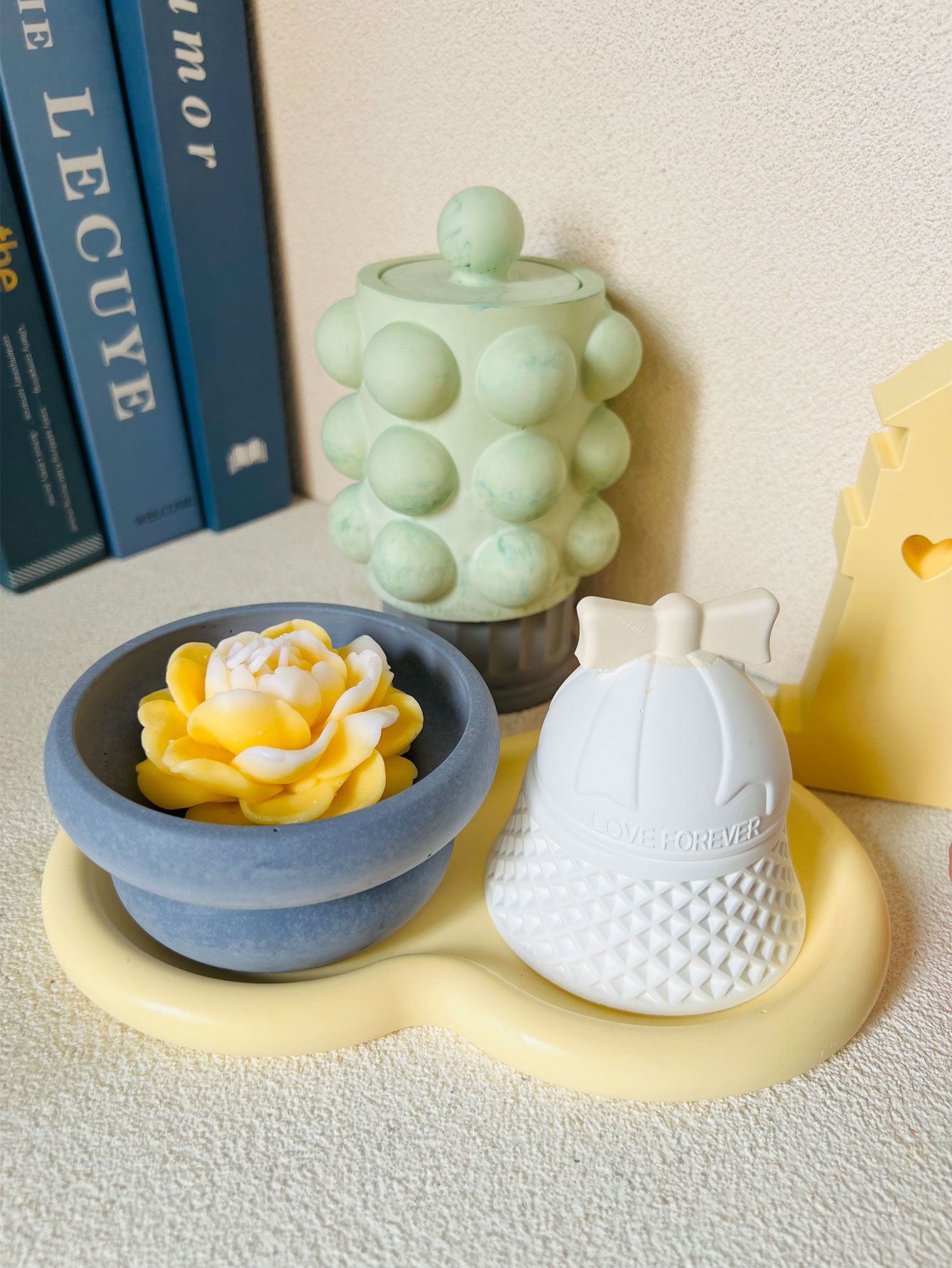Bubble Jar Candle Vessel Concr - đánh giá và giá Donut Mold Silicone