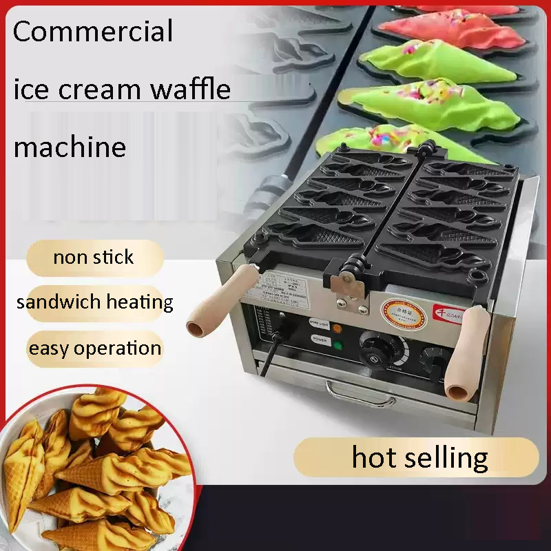 Electric Ice Cream Waffle Cone - đánh giá và giá Waffle Cone Maker